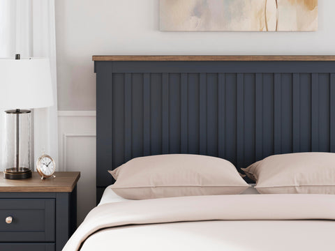 Landocken Panel Bed and Dresser