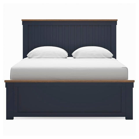 Landocken Panel Bed and Dresser