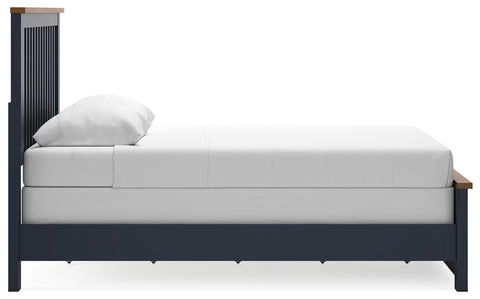 Landocken Panel Bed and Dresser