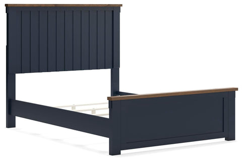 Landocken Panel Bed and Dresser