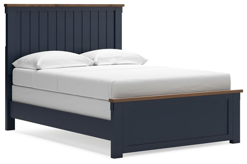 Landocken Panel Bed and Dresser