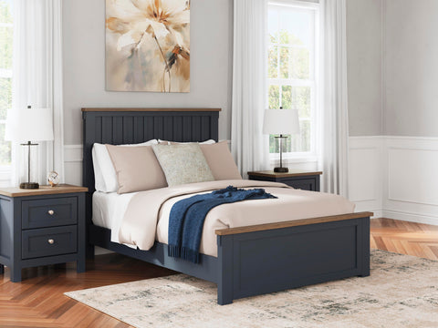 Landocken Panel Bed and Dresser