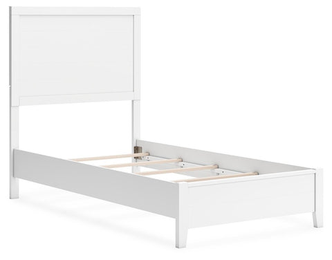 Binterglen Panel Bed and Nightstand