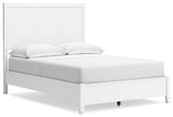 Binterglen Panel Bed and Nightstand