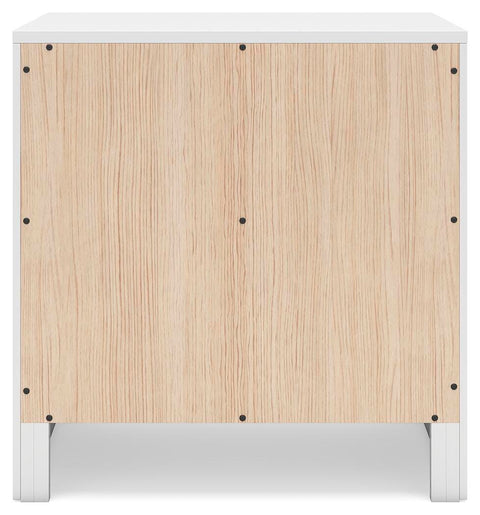 Binterglen Panel Bed and Nightstand