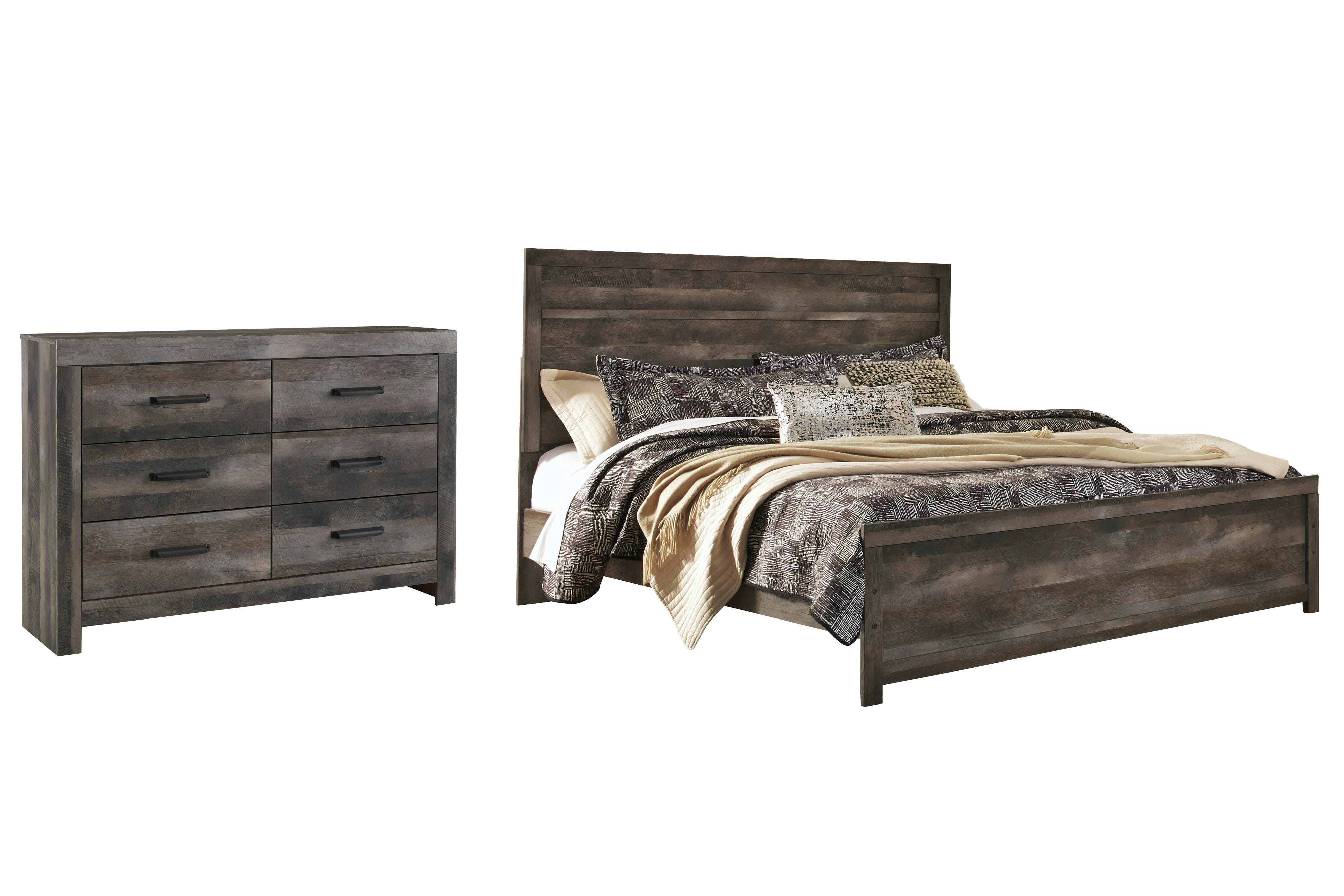 Wynnlow Panel Bed with Dresser