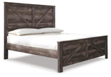 Wynnlow Crossbuck Panel Bed and Chest