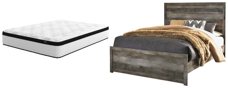 Wynnlow Panel Bed with Mattress