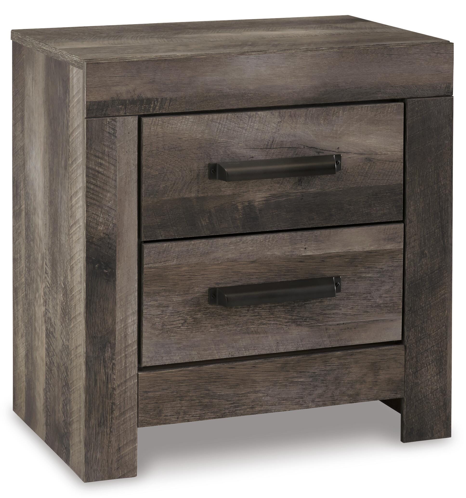 Wynnlow Panel Bed with Mirrored Dresser, Chest and Nightstand