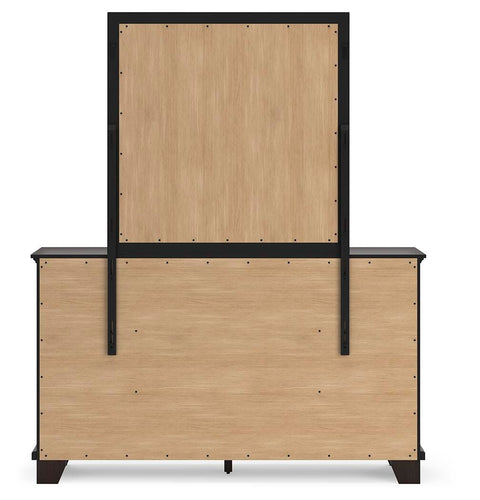 Covetown Panel Bed, Dresser, Mirror, Chest and Nightstand