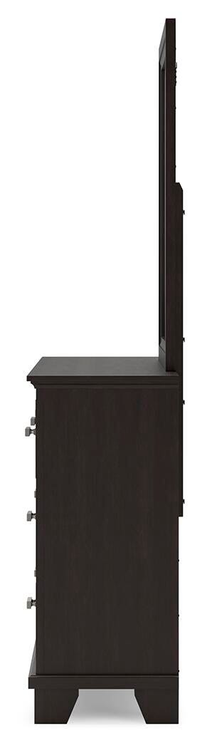 Covetown Panel Bed, Dresser, Mirror and Nightstand