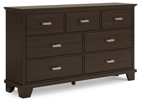 Covetown Panel Bed, Dresser and 2 Nightstands