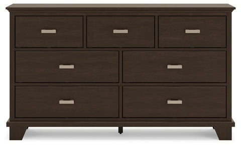 Covetown Panel Bed, Dresser and 2 Nightstands