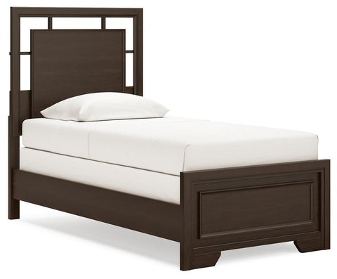 Covetown Panel Bed, Dresser, Mirror and Nightstand