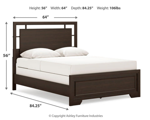 Covetown Panel Bed, Dresser and 2 Nightstands