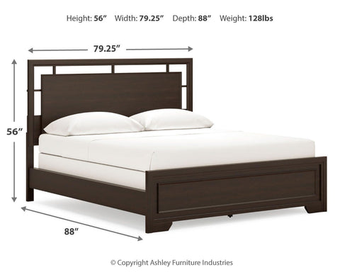 Covetown Panel Bed with Dresser and Nightstand