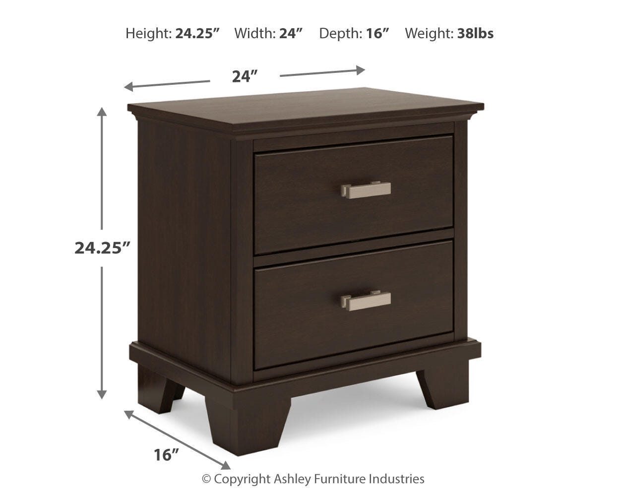 Covetown Panel Bed, Chest and Nightstand