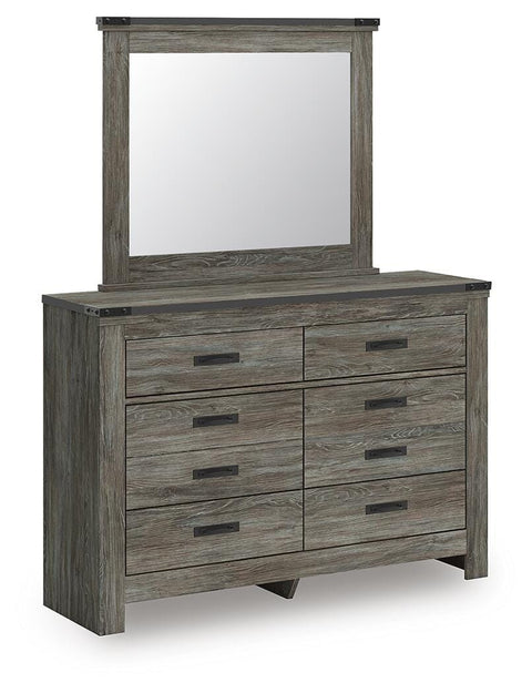 Frandern Panel Bed, Dresser and Mirror