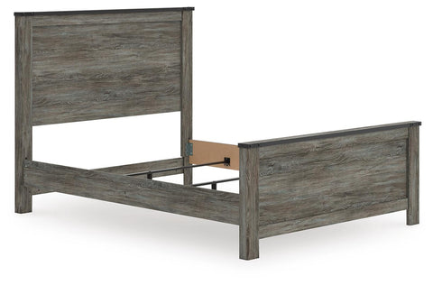 Frandern Panel Bed