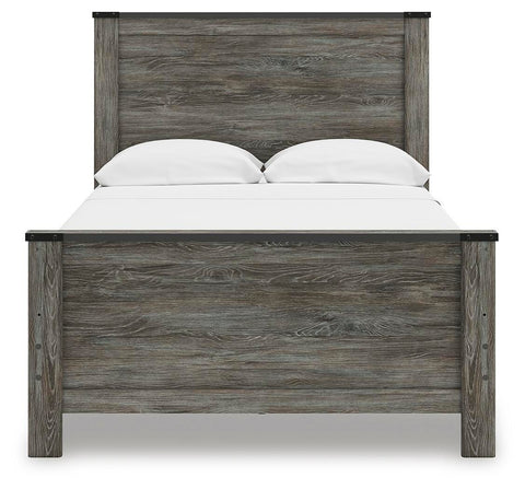 Frandern Panel Bed, Dresser and Mirror