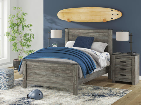 Frandern Panel Bed, Dresser and Mirror