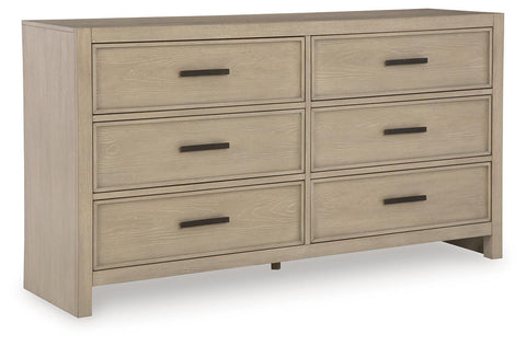 Calmoro Bookcase Bed with Dresser and Nightstand