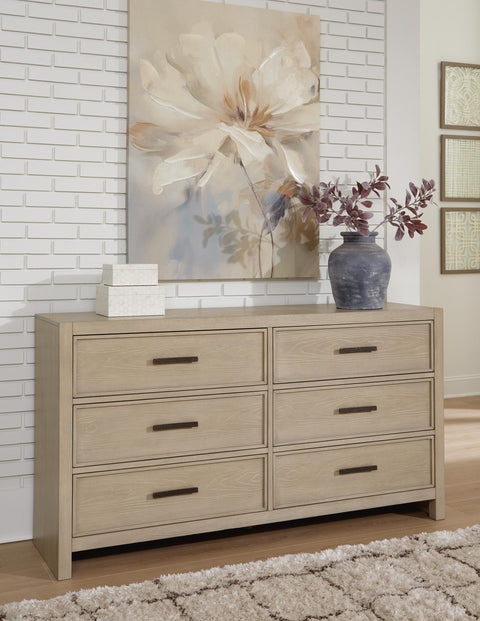 Calmoro Bookcase Bed with Dresser and Nightstand