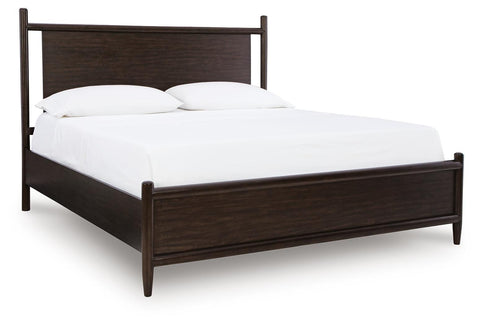 Dantenton Panel Bed, Dresser and Mirror