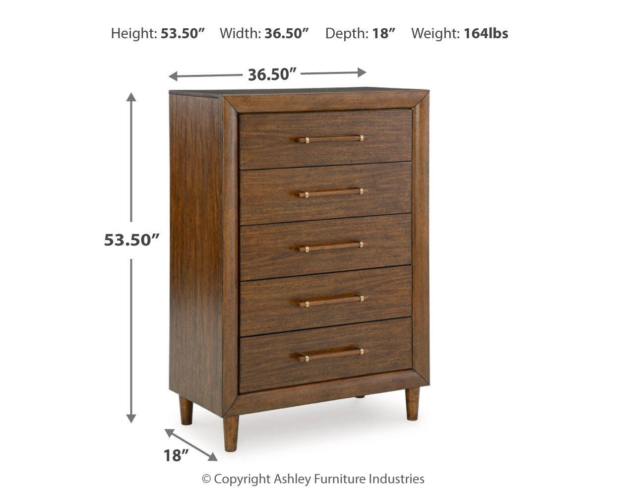 Corwyn Upholstered Panel Bed, Dresser, Mirror, Chest and Nightstand