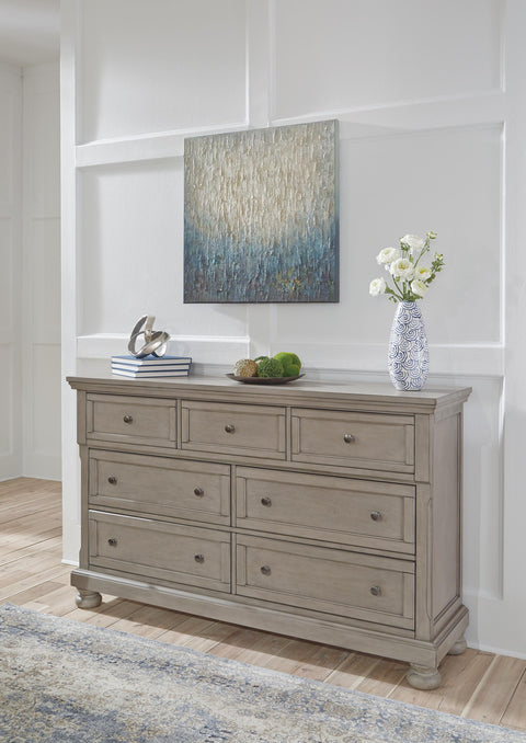 Lettner Panel Bed, Dresser, Chest and 2 Nightstands