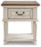 Realyn Storage Day Bed and Nightstand