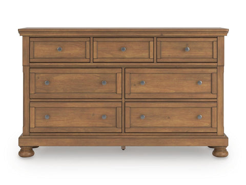 Feddinger Panel Storage Bed, Dresser and Nightstand