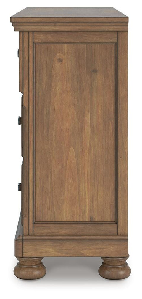 Feddinger Panel Bed with Dresser and Nightstand