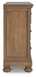 Feddinger Storage Sleigh Bed with Dresser