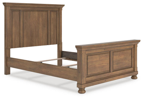 Feddinger Panel Bed with Mirrored Dresser and 2 Nightstands