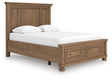 Feddinger Panel Storage Bed