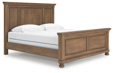 Feddinger Panel Bed with Mirrored Dresser and Chest
