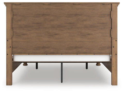 Feddinger Panel Storage Bed, Dresser and Nightstand