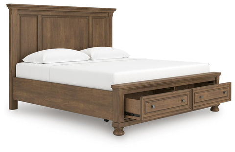 Feddinger Panel Storage Bed
