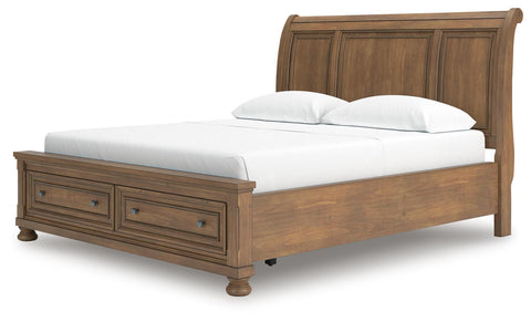 Feddinger Storage Sleigh Bed with Dresser