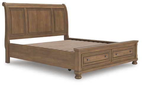 Feddinger Storage Sleigh Bed with Dresser