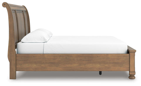 Feddinger Storage Sleigh Bed with Dresser