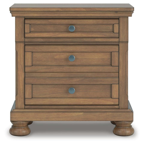 Feddinger Panel Storage Bed. Dresser, Mirror, Chest and Nightstand