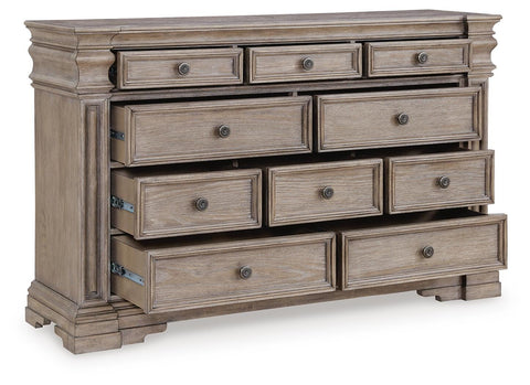 Blairhurst Panel Bed, Dresser and 2 Nightstands