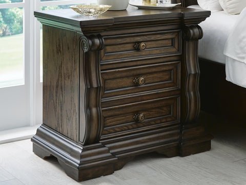 Maylee Upholstered Bed, Dresser, Chest and Nightstand
