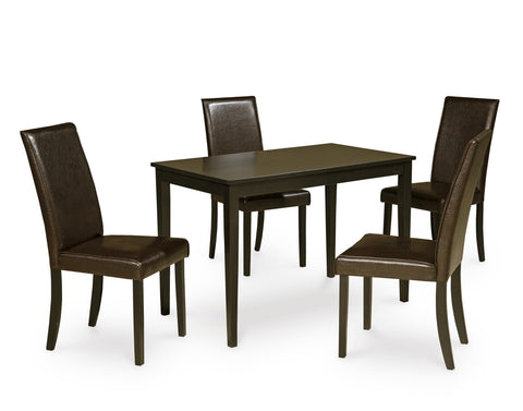 Kimonte Dining Table and 4 Chairs Set