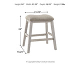 Hartwell Counter Height Dining Table and 4 Bar Stools