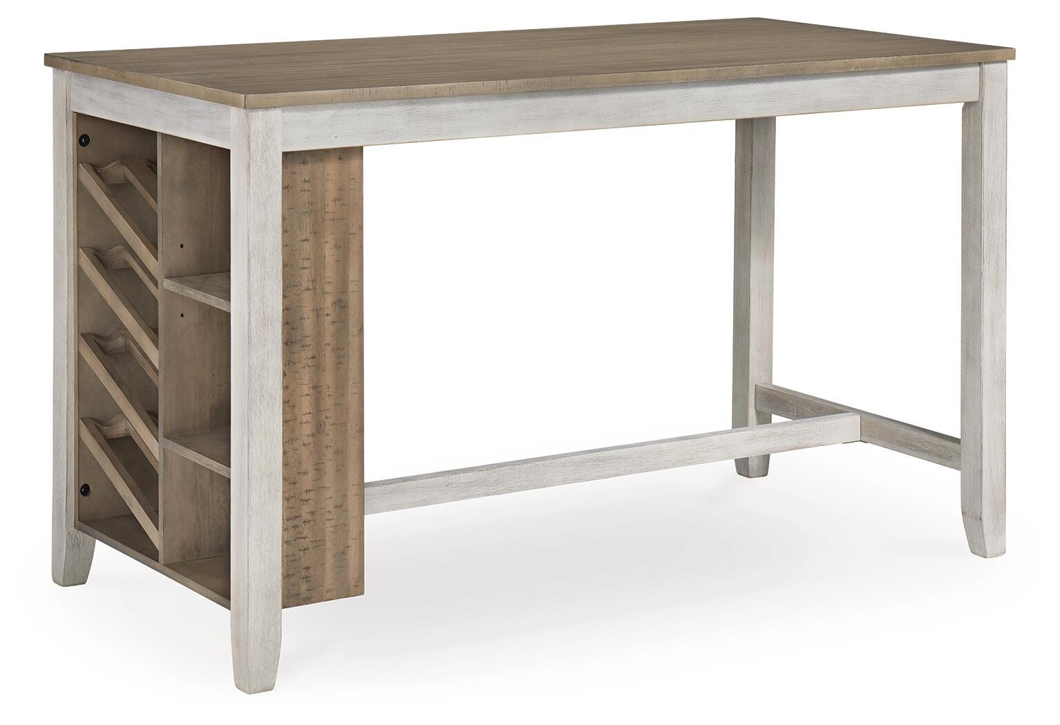 Skempton Counter Height Dining Table and 4 Bar Stools
