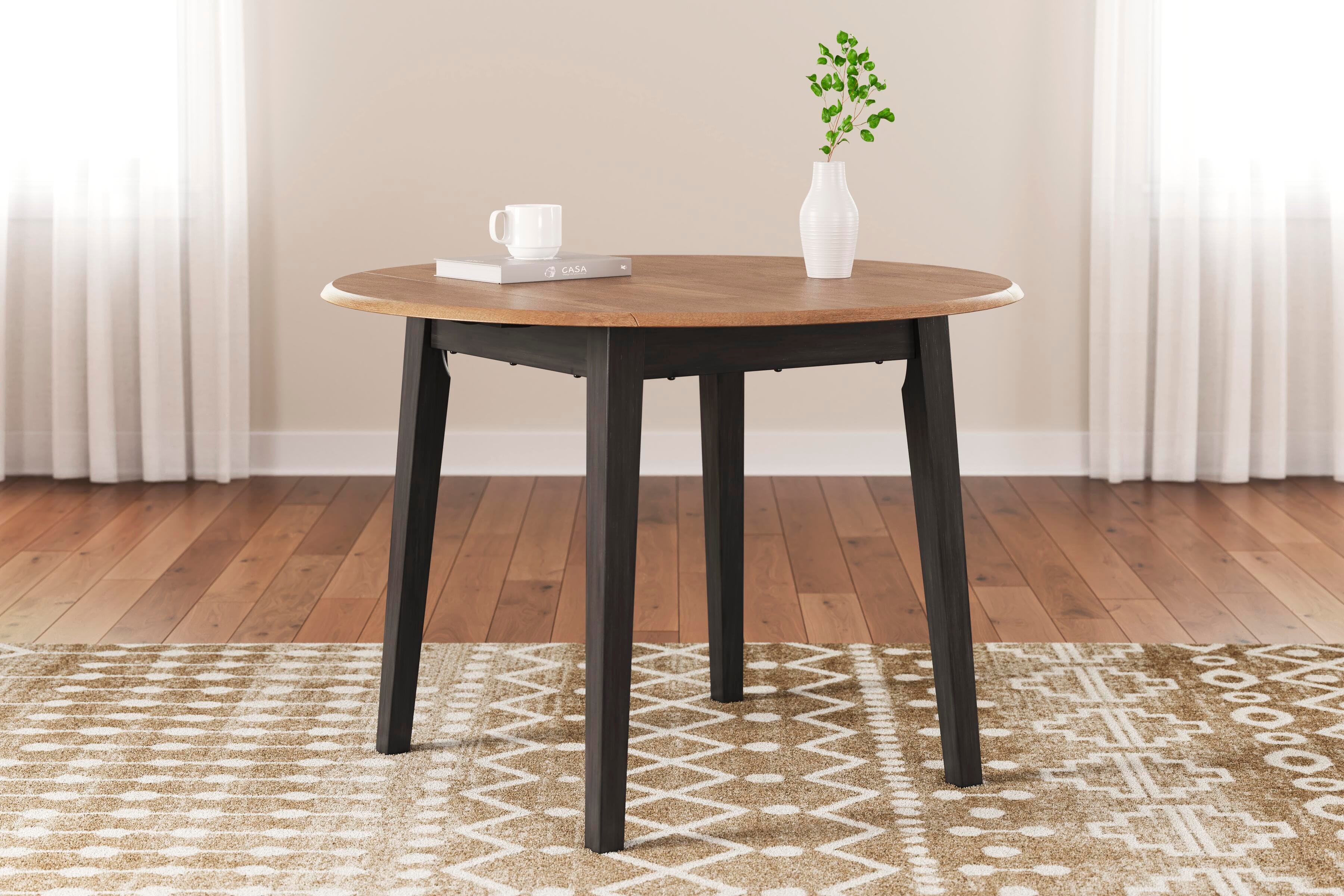 Millbrook Extendable Dining Table and 2 Chairs