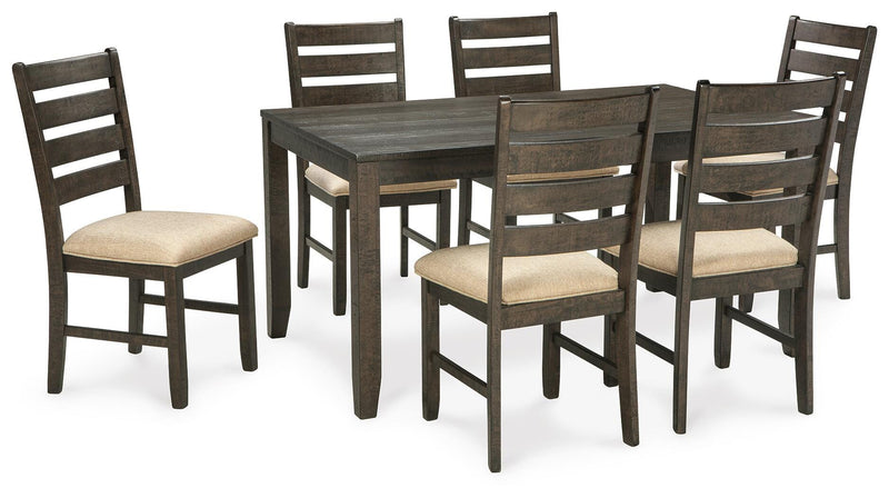 Dalton Dining Table and Chairs (Set of 7)